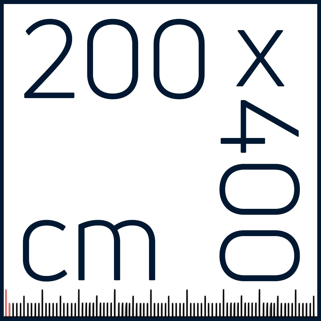 Folie 200x400