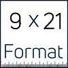 9 x 21 Format