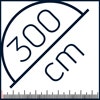 Folie Halv Ø 300
