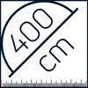Folie Halv Ø 400