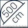Folie Halv Ø 500