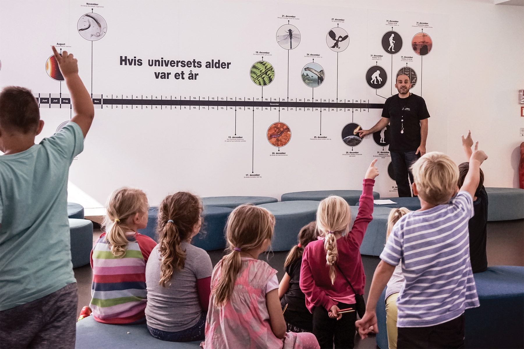 Natur og teknik med et flot læringfolie